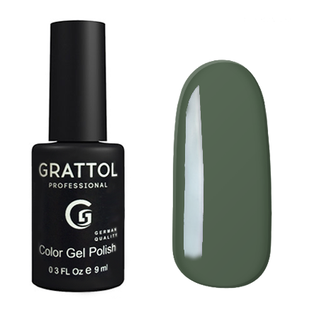 Гель-лак 059 Green Gray 9 мл Grattol