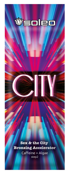 Ускоритель загара с кофеином и бронзирующим комплексом City 15 мл Soleo