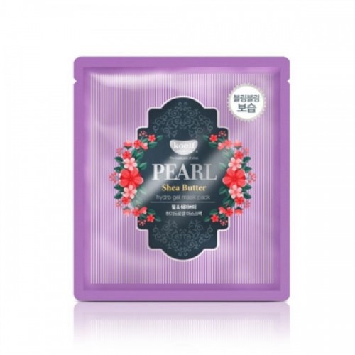 Гидрогелевая маска для лица Koelf Pearl & Shea Butter Mask Pack с маслом ши и жемчужной пудрой
