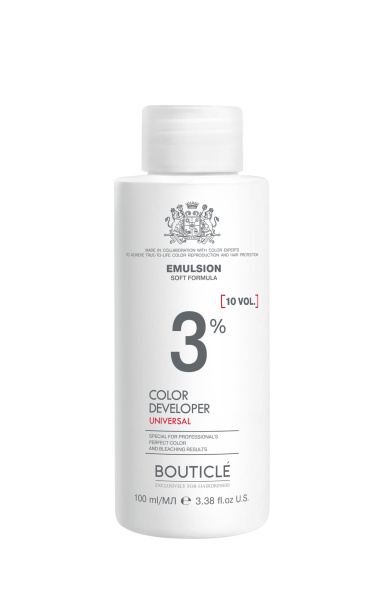Оксидант-лосьон 3% - Bouticle color developer 10 vol 100 мл