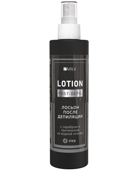Лосьон после депиляции с серебром Milv 250 мл.