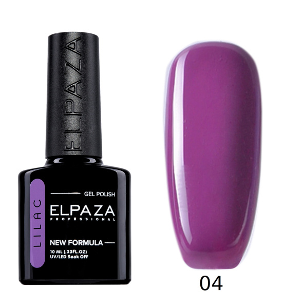 Гель-лак Lilac 04 Болеро 10 мл Elpaza
