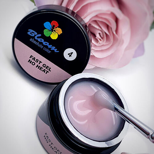 Гель для наращивания Fast Gel № 4 низкотемпературный 15 мл Bloom