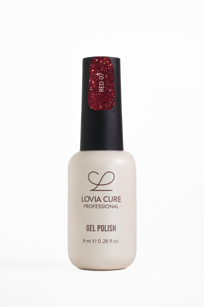 Гель-лак светоотражающий SHOCK EFFECT 07, LOVIA CURE, 8 мл