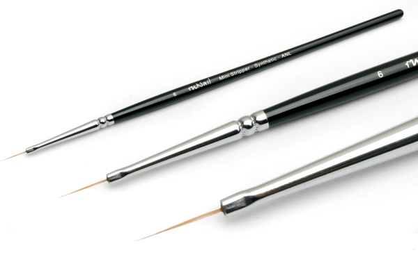 Кисть для дизайна Mini Stripper Synthetic ANL №6 Runail 