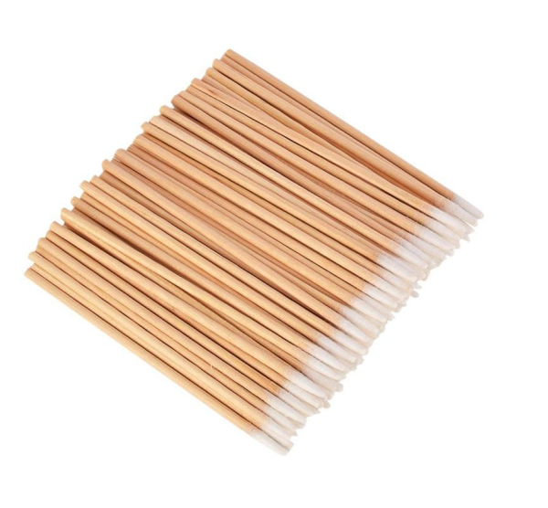 Одноразовые хлопковые щётки без ворса 100шт