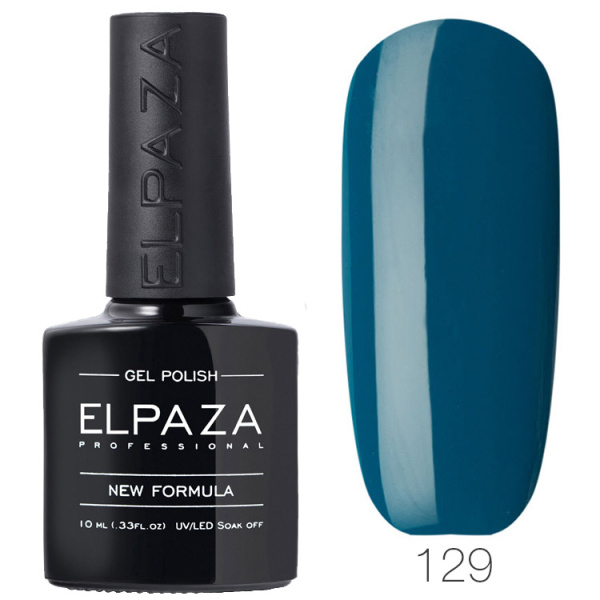 Гель-лак Classic 129 Голубые Гавайи 10 мл Elpaza