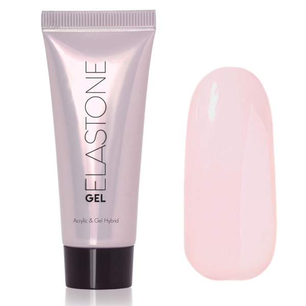 Гибрид акрила и геля №3940 для наращивания ELASTONE GEL 18 мл розовый Runail 