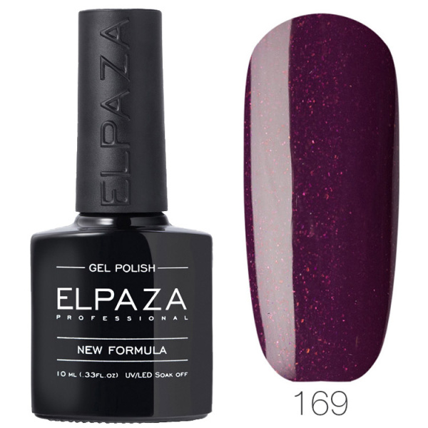 Гель-лак Classic 169 Мерцание аметиста 10 мл Elpaza
