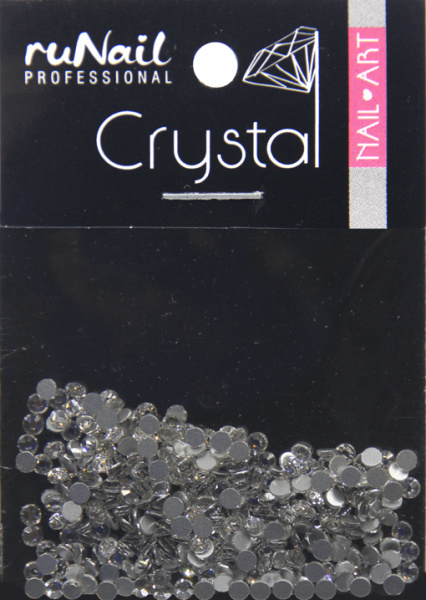Cтразы 2 мм 288 шт прозрачный