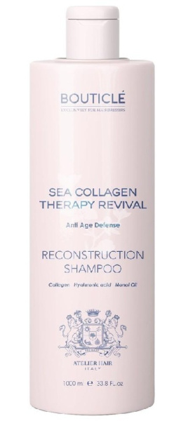 Коллагеновый восстанавливающий шампунь – “Bouticle Reconstruction Shampoo” 1000 мл Bouticle