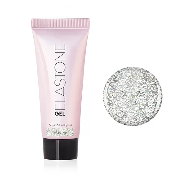 Гибрид акрила и геля №7052 для наращивания Reflective ELASTONE GEL 18 мл Runail 