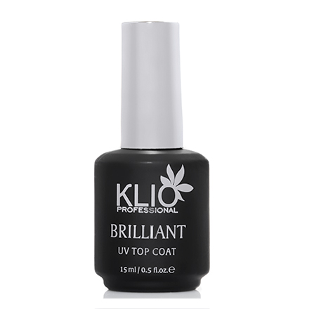 Верхнее покрытие без липкого слоя KLIO Brilliant Top Coat 15 мл