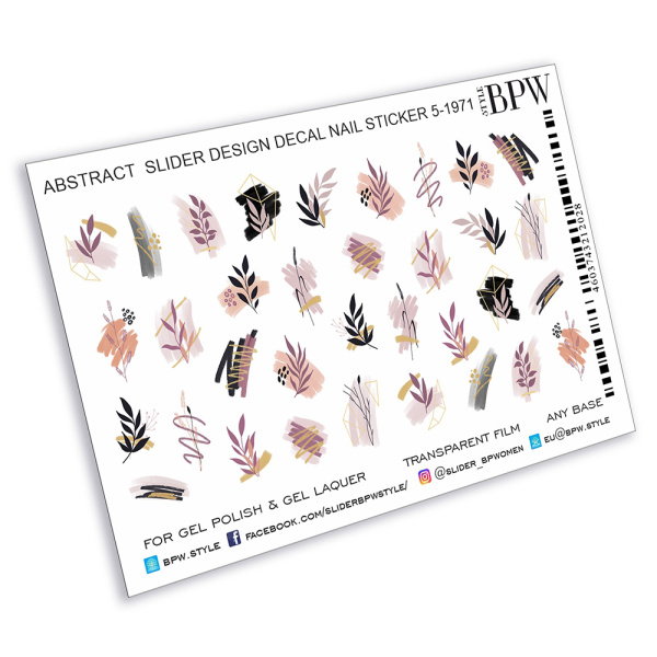 Слайдер-дизайн Фиолетовый с ветками, sd5-1971