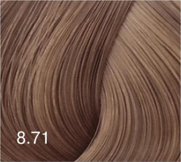 Краситель для волос 8/71 светло-русый коричнево-пепельный Bouticle Expert Color 