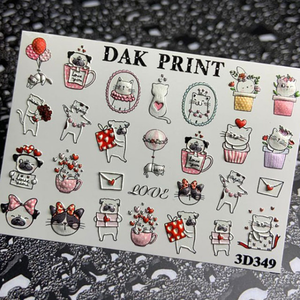 Слайдер дизайн 3D 349 Dak Print 