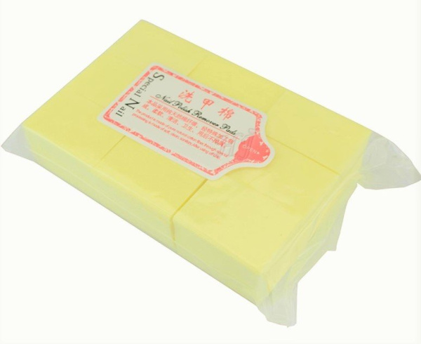 Безворсовые салфетки желтые 1000шт. твердые