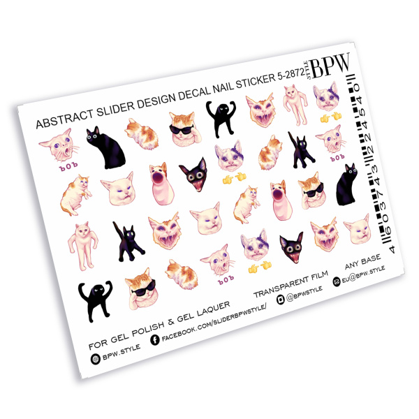 Слайдер-дизайн Crazy cats (мемы), sd5-2872