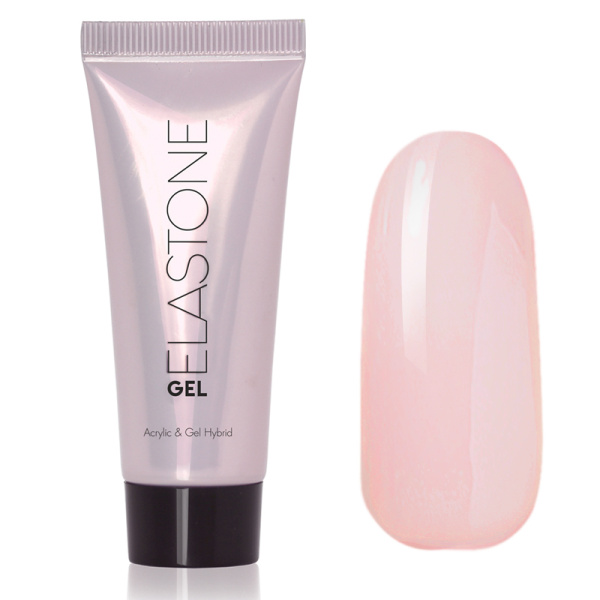 Гибрид акрила и геля №3943 для наращивания ELASTONE GEL 18 мл  персиковый Runail 