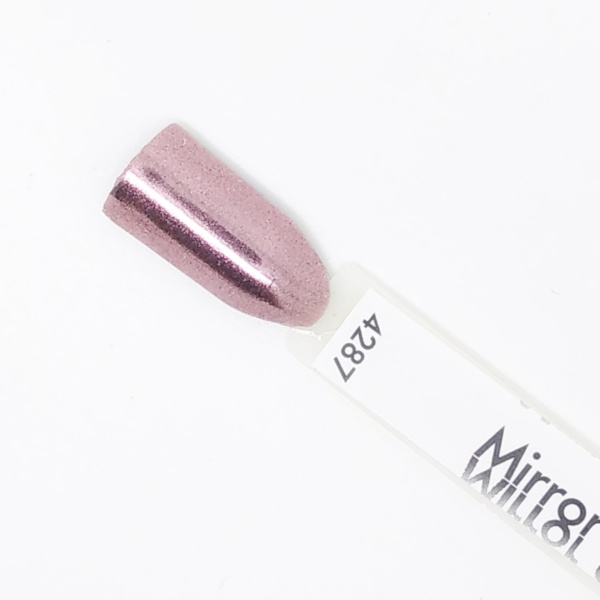 Втирка зеркальная розовая 4287 Runail