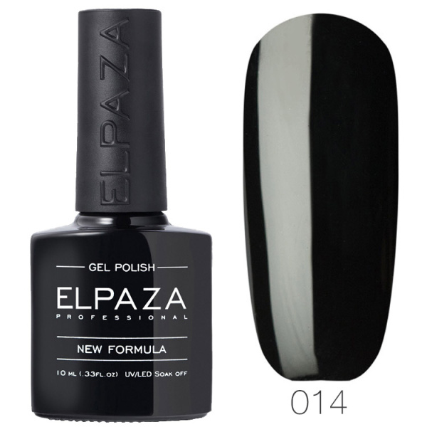 Гель-лак Classic 014 Черный 10 мл Elpaza