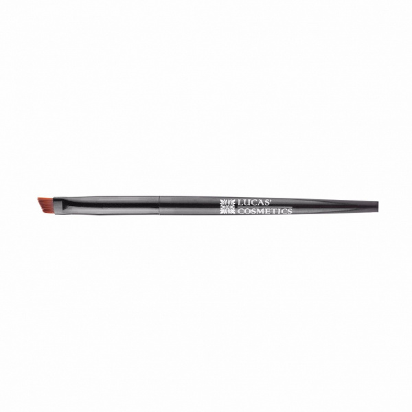 Кисть для бровей скошенная Lucas Cosmetics средняя