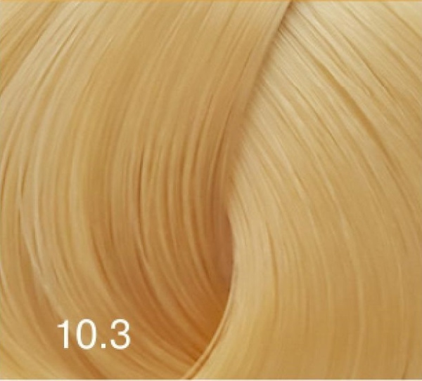 Краситель для волос 10/3 светлый блондин золотой Bouticle Expert Color 
