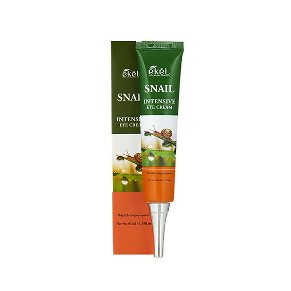 Крем для кожи вокруг глаз с муцином улитки SNAIL INTENSIVE EYE CREAM 40 мл EKEL