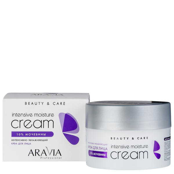 Крем для лица интенсивно увлажняющий с мочевиной, 150 мл ARAVIA Professional