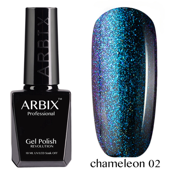 Гель-лак CHAMELEON 02  10 мл Arbix 