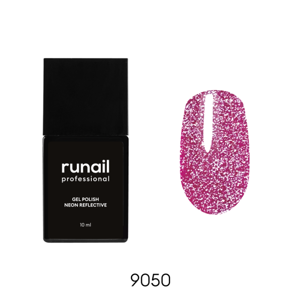 Гель-лак неоновый №9050 Reflective  светоотражающий, 10мл  