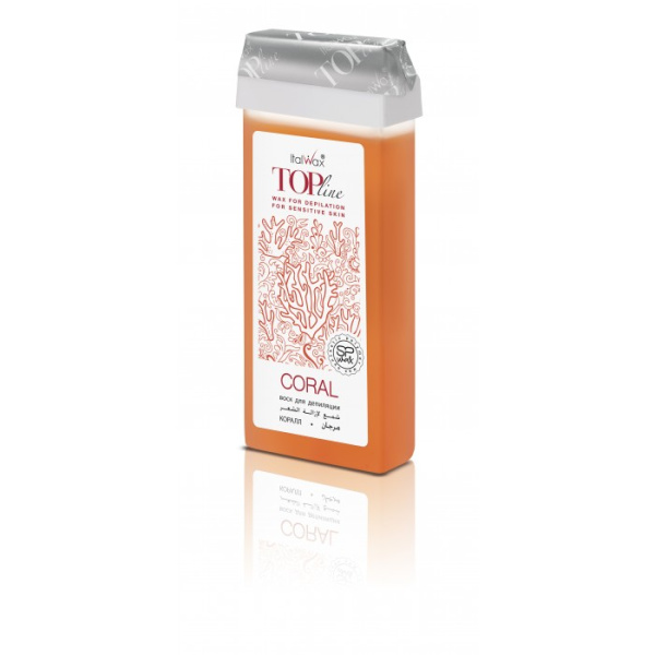 Воск в картридже Top Line Коралл 100мл ITALWAX