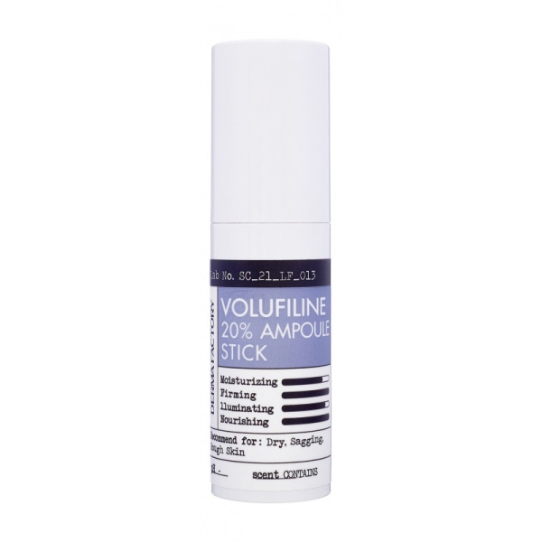 DERMA FACTORY. Сыворотка-стик для упругости лица с волюфилином, VOLUFILINE 20% AMPOULE STICK 10 гр