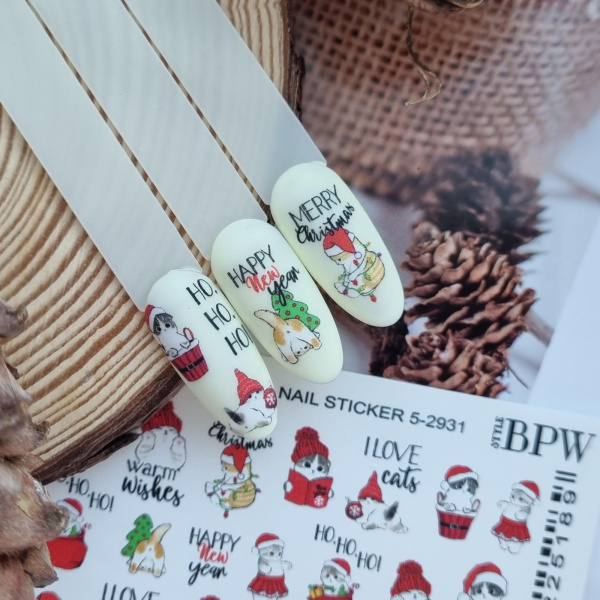 Слайдер-дизайн Зимние котики 3 sd5-2931