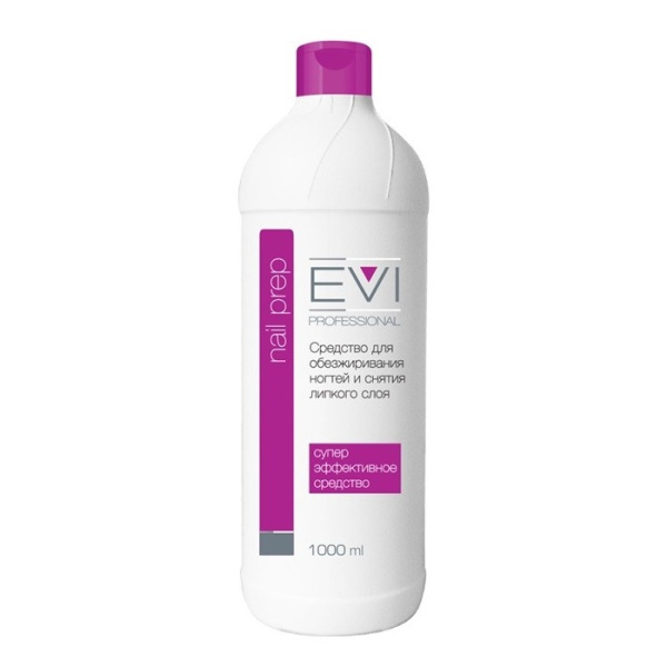 EVI professional Средство для обезжиривания и снятия липкого слоя 1000мл. 