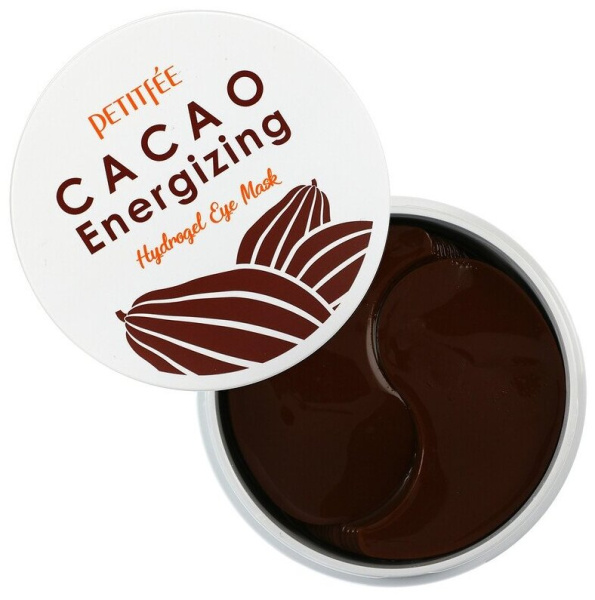 Гидрогелевые патчи с какао тонизирующие 60шт Petitfee 