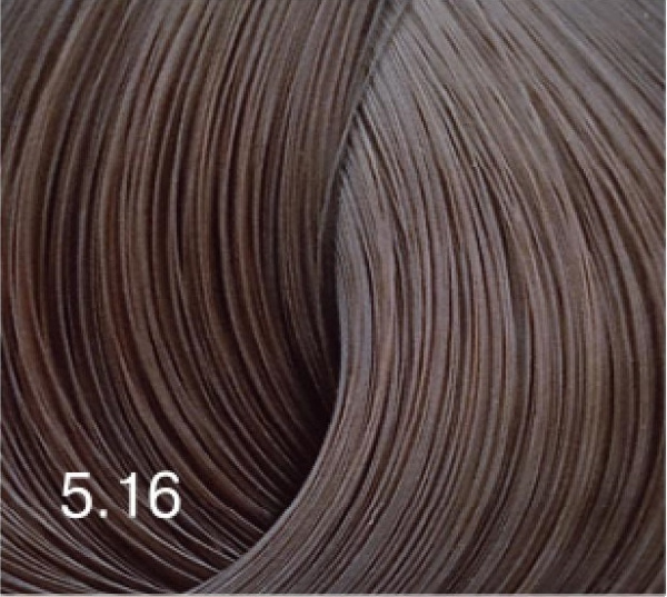 Краситель для волос 5/16 светлый шатен пепельно-фиолетовый Bouticle Expert Color 