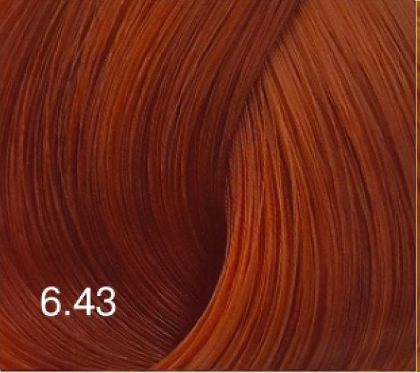 Краситель для волос 6/43 темно-русый медно-золотистый Bouticle Expert Color 