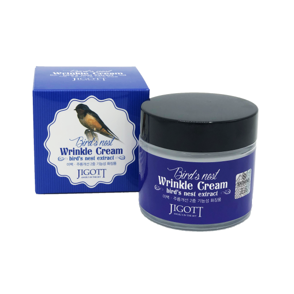 Крем против морщин на основе экстракта ласточкиного гнезда Bird's Nest Wrinkle Cream 70мл Jigott 