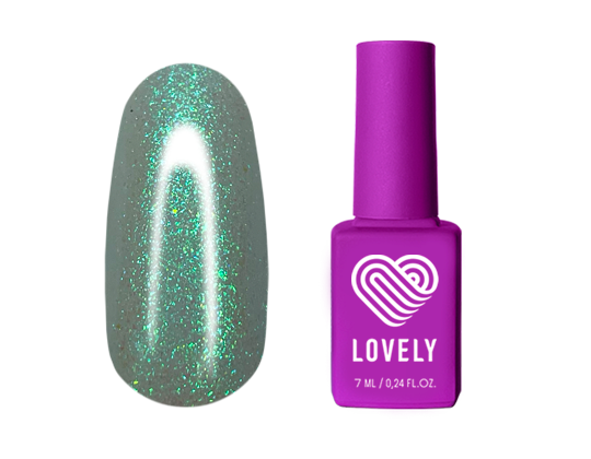 Гель-лак Lovely PP05 чистый жемчуг Pure Pearl, 7 ml