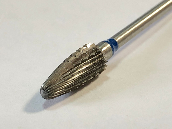 Фреза твердосплавная Кукуруза 5 мм средняя насечка (синяя) Major 275 176 050