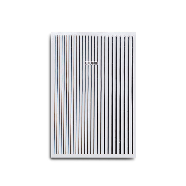 Лента гибкая для дизайна ногтей Черный