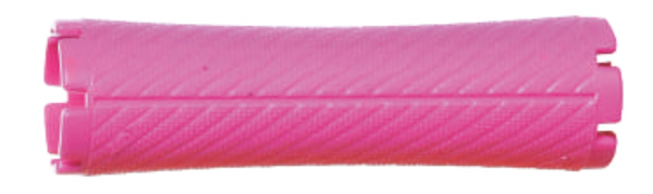 Бигуди пластиковые 26 мм 6шт фуксия OLLN Prof