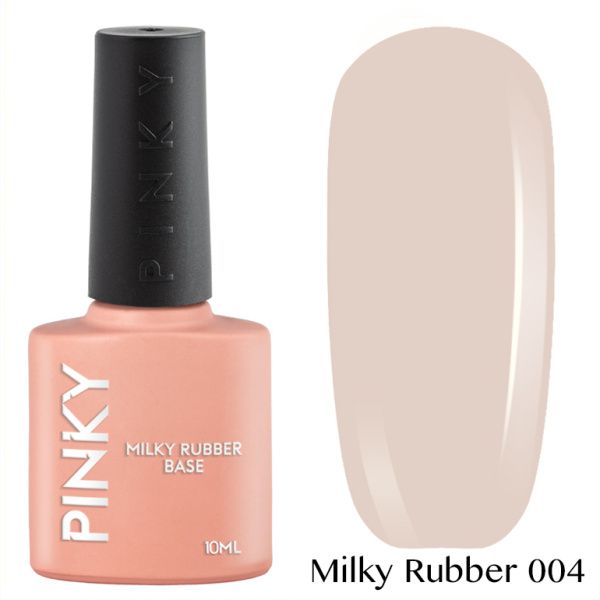 Камуфлирующая каучуковая база PINKY Milky Rubber Base 004 10ml Elpaza
