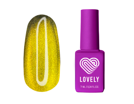 Гель-лак Lovely FC№01 огненная кошка Fire Cat, 7 ml