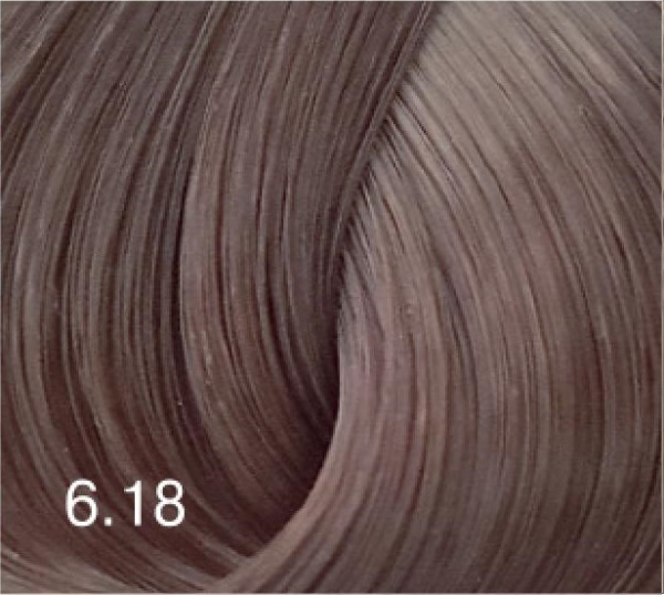Краситель для волос 6/18 темно-русый пепельно-жемчужный Bouticle Expert Color 