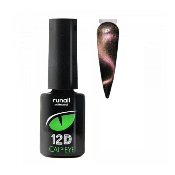 Гель лак Cat`s eye 12D №4909
