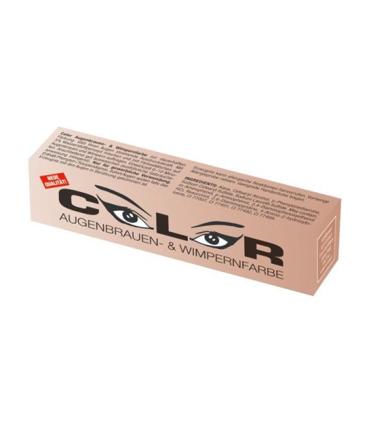 Краска для бровей и ресниц, цвет светло-коричневый Color 15 мл.