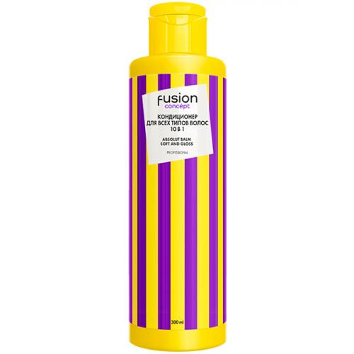 Кондиционер Concept Fusion 10 в 1 Soft And Gloss для всех типов волос, 300 м Concept