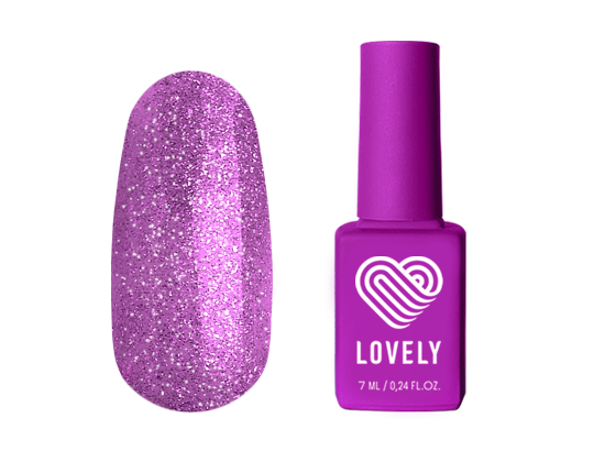 Гель-лак Lovely Juicy оттенок мангостина, 7 ml